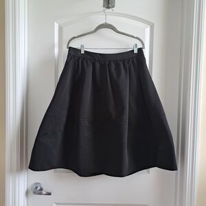 Express Black Midi Skirt